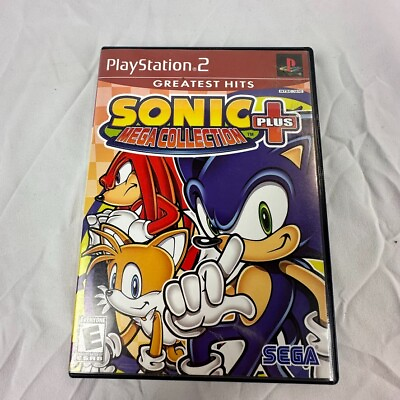 #ad Sonic Mega Collection Plus PS2 Playstation 2 Sega Rated E Everyone $9.00