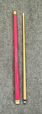 #ad Action COL06 Pool Cue Pink 58quot; 1 2 inches 19oz Billiards Stick $29.95