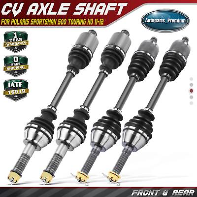 #ad 4x Front and Rear CV Axle Assembly for Polaris Sportsman 500 Touring HO 11 12 $221.99