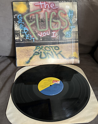 #ad THE FUGS GREATEST HITS VOLUME 1 PROTO PUNK ROCKGARAGEPYSCH 1982 LP Nice $19.99