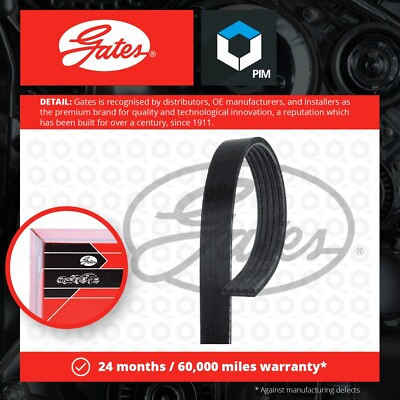#ad 5 Rib Multi V Drive Belt fits FIAT 500X 1.4 2014 on Gates 55240004 Quality New GBP 14.62