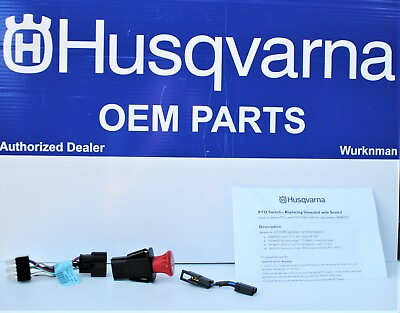 Genuine OEM Husqvarna 597520401 also for Craftsman SWITCH PTO 10 amp 539131627 $147.37