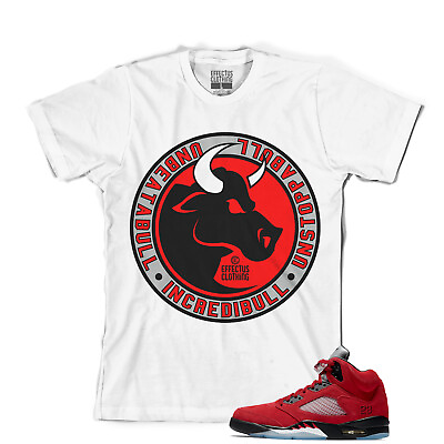 #ad #ad Tee to match Air Jordan Retro 5 Raging Bulls. IncrediBULL Tee $24.00