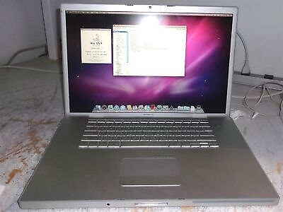 #ad Apple MacBook Pro 17quot; A1212 Laptop Intel Core 2 Duo 2.33GHz 3GB Ram 200GB HDD OS $154.00