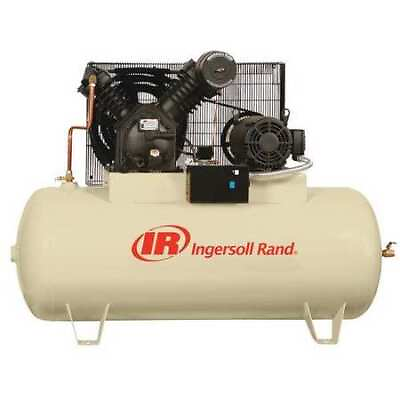 #ad #ad Ingersoll Rand 2545E10 V 200 3 Electric Air Compressor2 Stage 28.1Cfm $4733.99