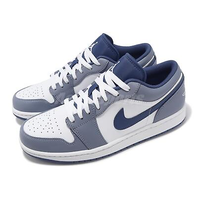 #ad Nike Air Jordan 1 Low AJ1 Ashen Slate Men Casual Shoes Sneakers 553558 414 $122.99
