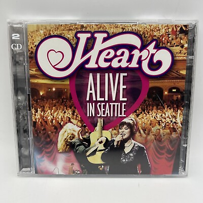 #ad Heart Alive In Seattle SACD 2003 Original Release Double Disc $26.99