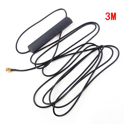 #ad Fits Radio Antenna Patch Aerial Glass Mount Windshield Antenna 3m Free Shipping $6.90