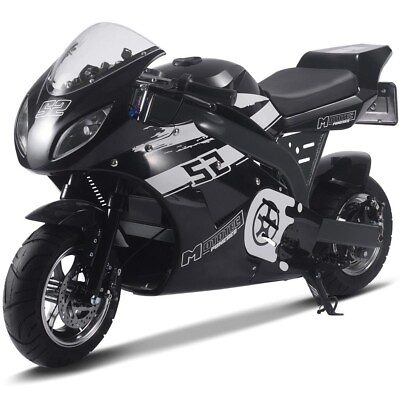 #ad MotoTec 1000w 48v Electric Superbike Black $1499.00