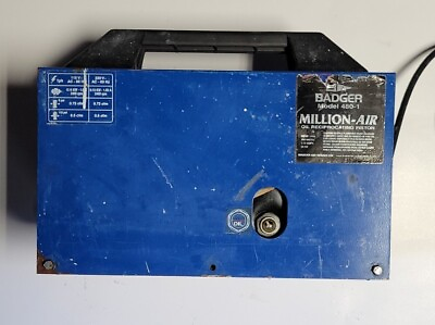 #ad Badger Million Air 480 1 Airbrush Compressor Read Description $175.00