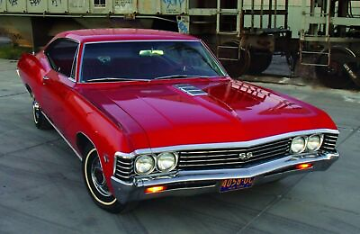 #ad quot; 1967 Chevrolet SS 427 red quot; POSTER $8.09