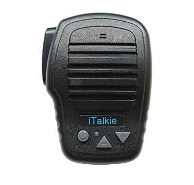 #ad iTalkie Wireless Bluetooth PTT Speaker Microphone zello ptt mic $38.64
