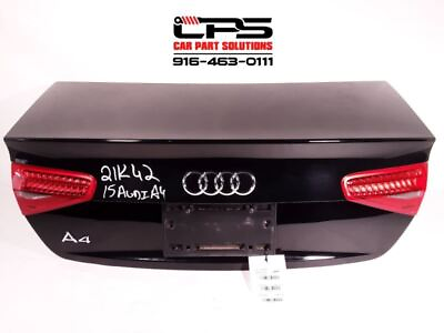 #ad 13 16 AUDI A4 Trunk With Tail Lights $199.99