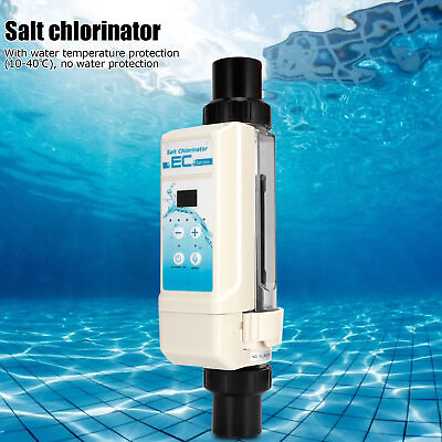 #ad 16000 Gallon Chlorinator Salt Water Fits Swimming Pool Chlorine Generator System $442.68