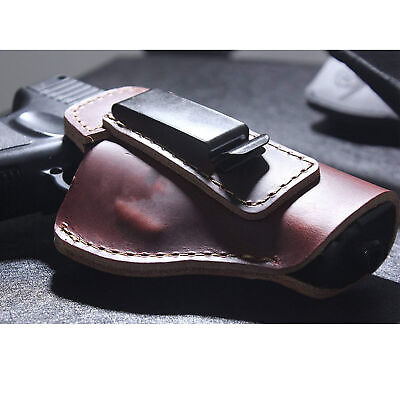 #ad Leather Tactical IWB Gun Holster for Right Left Pistol Concealed Carry $13.19