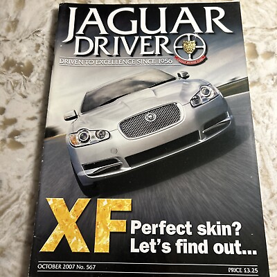 #ad Jaguar Driver Magazine October 2007 $9.95