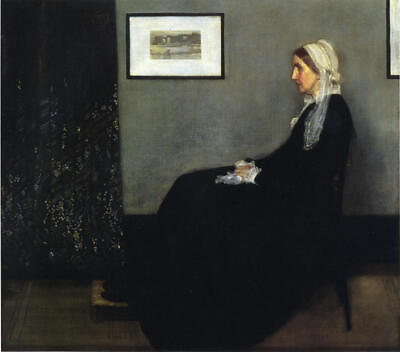 #ad Arrangement in Grey and Black. Portrait of the Painter#x27;s Mother james abbott $11.69