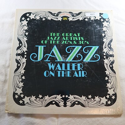 #ad Fats Waller On The Air Record Album Vinyl LP $5.77