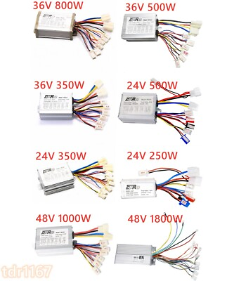 #ad 24V 36V 48V 250W 350W 500W 1000W Motor Brushed Controller For Electric Scooter $18.99