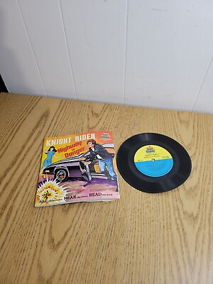 #ad Knight Rider Highway to Danger Kid Stuff Record amp; Book DBR247 Warped $4.99