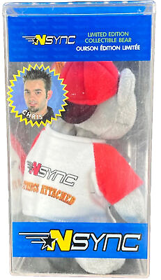 #ad Nsync Chris Kirkpatrick Collectible Bear Limited Edition New No Strings Attached $29.99