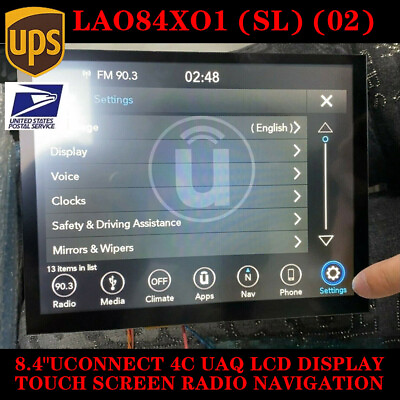 #ad #ad 17 20 Replacement 8.4quot; Uconnect LCD Touch Screen 4C UAQ Radio Navigation Display $169.99