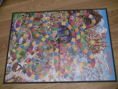#ad CANDYLAND 2010 Version Board Game Replacement Parts Pieces Game Board $8.99