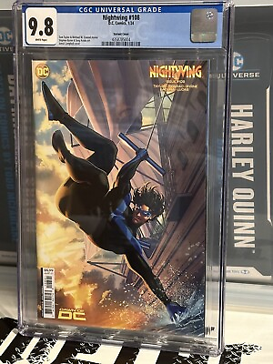 #ad #ad Nightwing #108 CGC 9.8 Campbell Card Stock Cover Variant Batgirl Batman Titans $55.99
