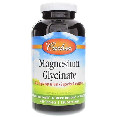 #ad #ad Carlson Laboratories Magnesium Glycinate 240 Tablet $42.33