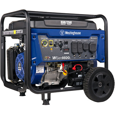 #ad #ad Westinghouse Refurbished 12500W Gas Portable Generator Home Backup $749.00