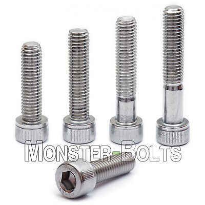 #ad M4 Stainless Steel Socket Head Cap Screws A2 18 8 Metric DIN 912 0.70 Coarse $7.28