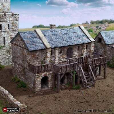 #ad Black Rock Barracks Country amp; King Fantasy Historical Building WWII $100.99