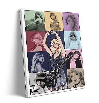 #ad Taylor Swift Poster Album Cover Print Decor for Room Bedroom Wall Art Decoration $27.99