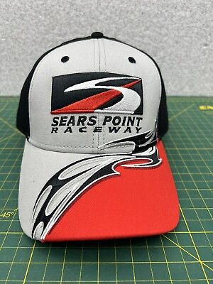 #ad #ad Sears Point Raceway Track Embroidered NASCAR Strapback Hat Cap BRAND NEW $15.99