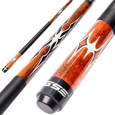 #ad GSE 58quot; Brown 2 Piece Canadian Maple Pool Cue Stick 18oz 21oz Available $39.98