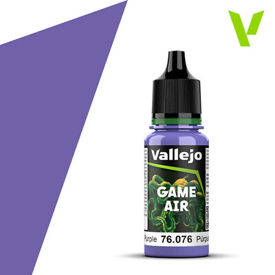 #ad Vallejo Game Air Alien Purple 18 ml Acrylic Paint New Formulation AU $5.49