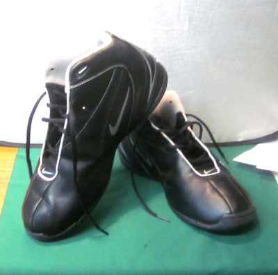#ad Vintage Nike Black Air High Top Sneakers Size Men#x27;s US 12. 345325 003. Clean $33.99