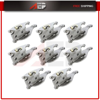 #ad Powerstroke Diesel Fits Ford 08 10 6.4L 8Pcs Rocker Arm Assembly Intake Exhaust $134.23