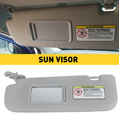 #ad USA for 2011 2015 Gray Left Driver Elantra Hyundai Side Sun Visor with Mirror $26.40