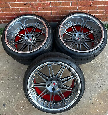 #ad HRE WHEELS 5x114.3 19” Staggered Set $3799.00