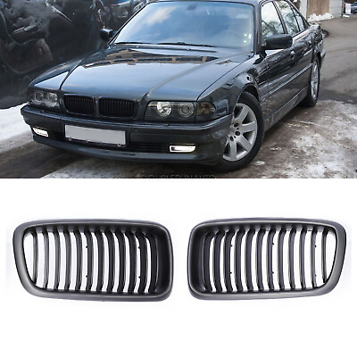 #ad Front Kidney Grille For 1998 2001 BMW E38 7 Series Saloon 4D 740i 740iL 750iL $25.89