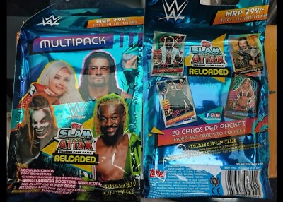 #ad Topps WWE 2020 RELOADED BIG MULTI PACK X 144 Packs 2880 CARDS 144 BUILDABLES $800.00