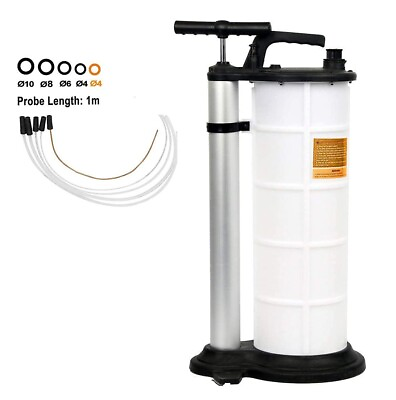 #ad Manual 9Liter Oil Changer Vacuum Fluid Extractor Pump Tank Remover US $82.47