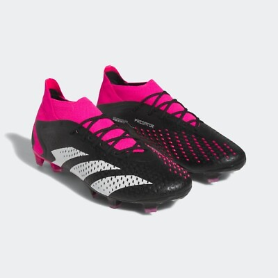 #ad Adidas Soccer Predator Accuracy.1 FG Blk Team Shock Pink Mens Sz 6 11 GW4569 $119.99