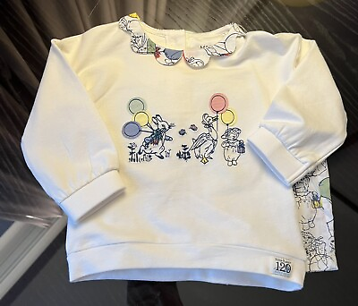 #ad NEW Marks amp; Spencer Peter Rabbit 120th anniversary 2pc Baby Girls Outfit 9 12mos $39.99