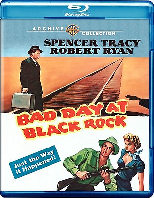 #ad Bad Day at Black Rock Blu Ray 1955 Spencer Tracy Robert Ryan John Sturges $34.83