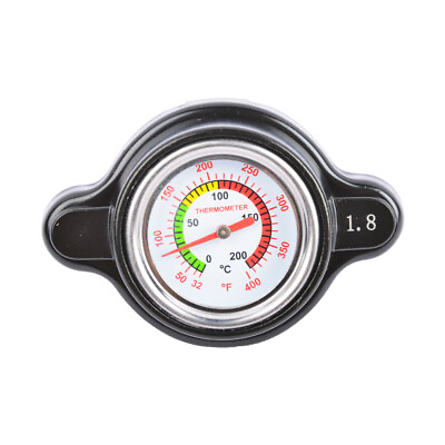 #ad 1.8 Bar 25.6psi Pressure Radiator Cap Temperature Gauge For Honda Kawasaki ATV $8.99