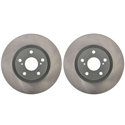 #ad Genuine OEM Pair Set of 2 Front 296mm Vented Disc Brake Rotors for Toyota Scion $169.95