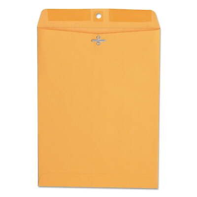 #ad Kraft Clasp Envelopes 9 x 12 28lb Brown Kraft 100 Box $19.49