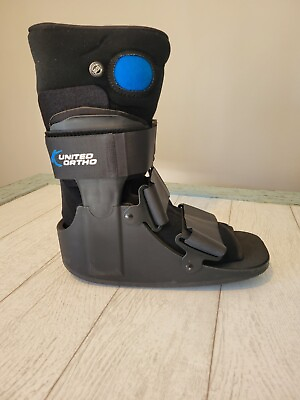 #ad UNITED ORTHO Air Stabilizer Ankle Walker Fracture Boot Size Medium Unisex NEW $40.00